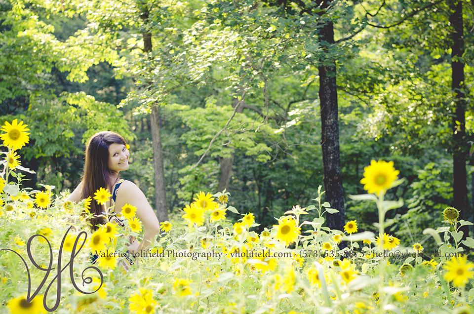 Ste. Genevieve Photographer | Delani & sunflowers