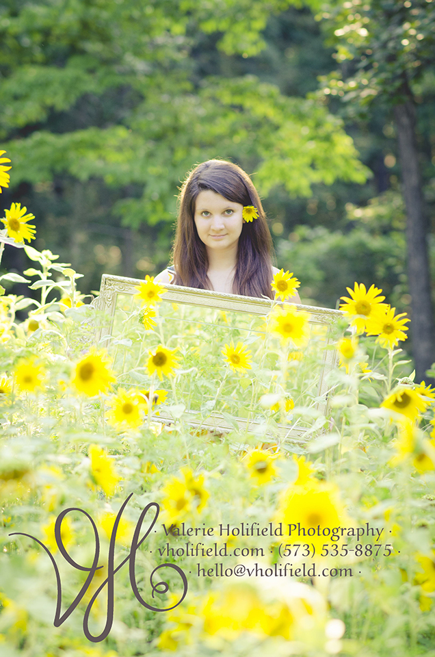 Ste. Genevieve Photographer | Delani & sunflowers