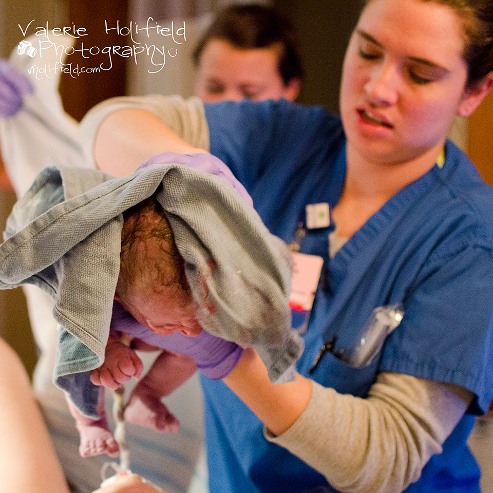 St. Louis Labor and Delivery Photographer | Aven, A Story of New Life, Part II - Birth 
