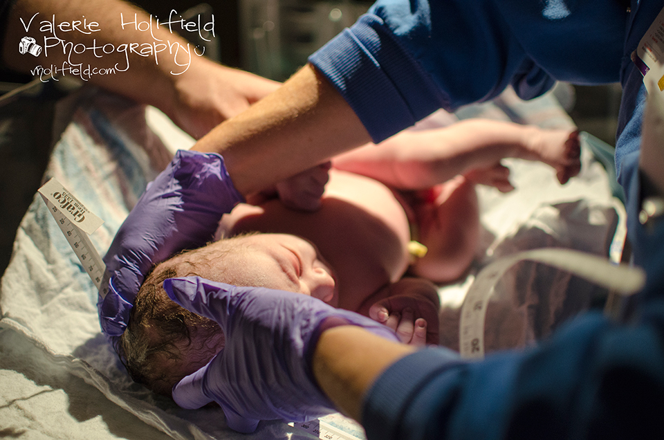 St. Louis Labor and Delivery Photographer | Aven, A Story of New Life, Part II - Birth 