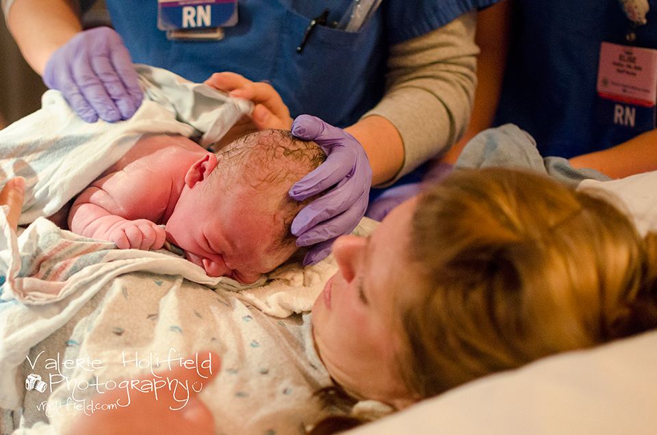 St. Louis Labor and Delivery Photographer | Aven, A Story of New Life, Part II - Birth 