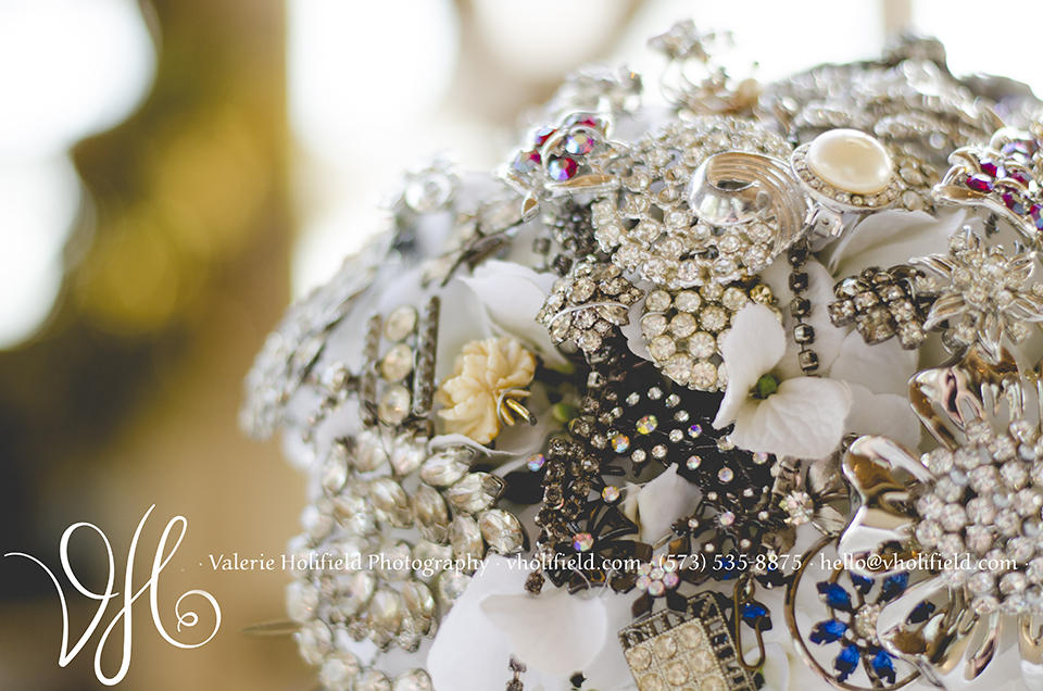 Unique Bridal Bouquet - Tracy's Family Heirlooms