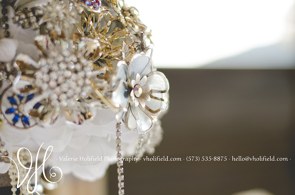 Unique Bridal Bouquet - Tracy's Family Heirlooms