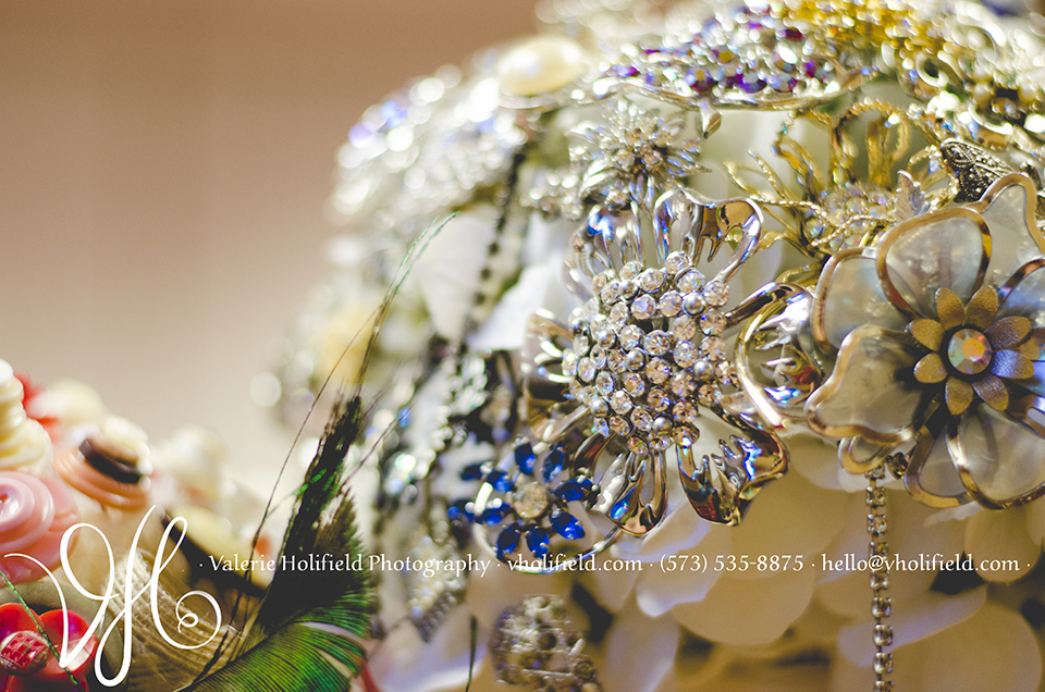 Unique Bridal Bouquet - Tracy's Family Heirlooms