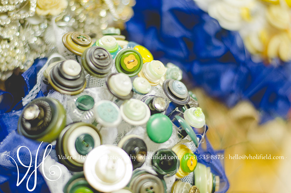Unique Bridal Bouquet - Tracy's Family Heirlooms