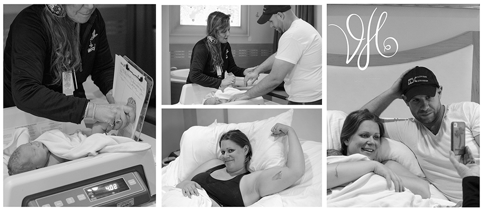St. Louis Photographer | Labor & Delivery, Robbins Birth Story Photos 