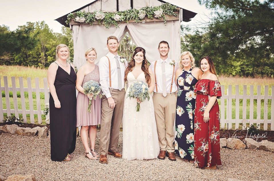 Fredericktown Wedding Photographer | Ben & Jessica, August 26, 2017 at Dodson Orchards 