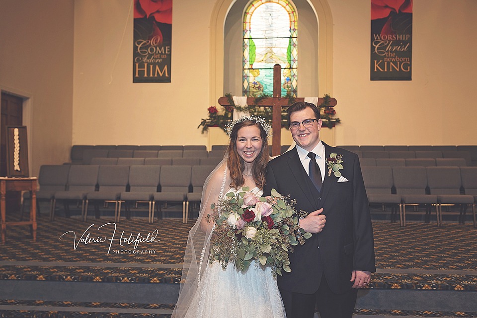 Molly & Daniel, December 2, 2017 | Wedding Photography at First Baptist Church Festus/Crystal City, MO 