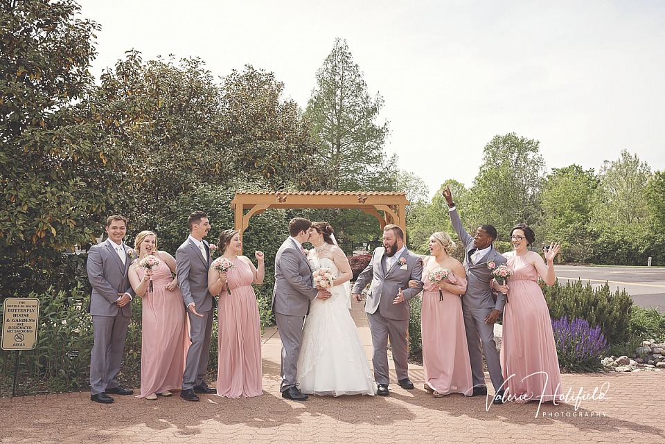 Jess & Dillon, May 11, 2018 | Wedding Photography at the Butterfly House in Chesterfield, MO 