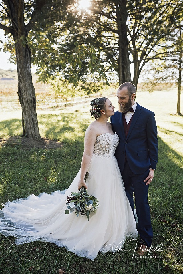 Rachel + Joseph, October 21, 2018 | Wedding at Chaumette Winery, Ste. Genevieve Co, MO 