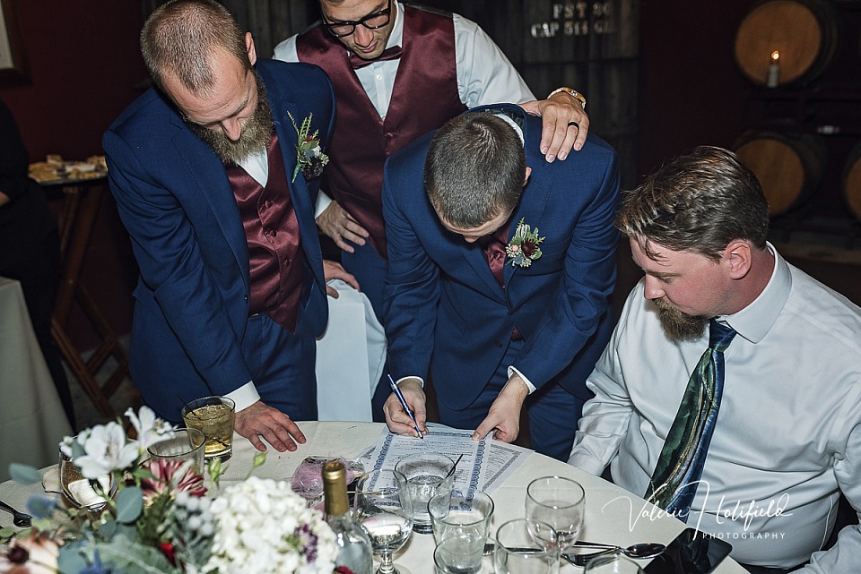 Rachel + Joseph, October 21, 2018 | Wedding at Chaumette Winery, Ste. Genevieve Co, MO 