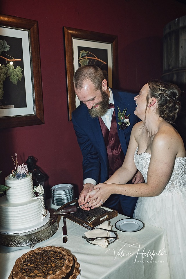 Rachel + Joseph, October 21, 2018 | Wedding at Chaumette Winery, Ste. Genevieve Co, MO 