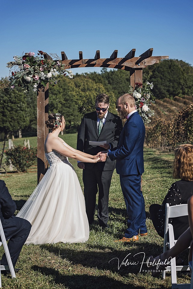Rachel + Joseph, October 21, 2018 | Wedding at Chaumette Winery, Ste. Genevieve Co, MO 