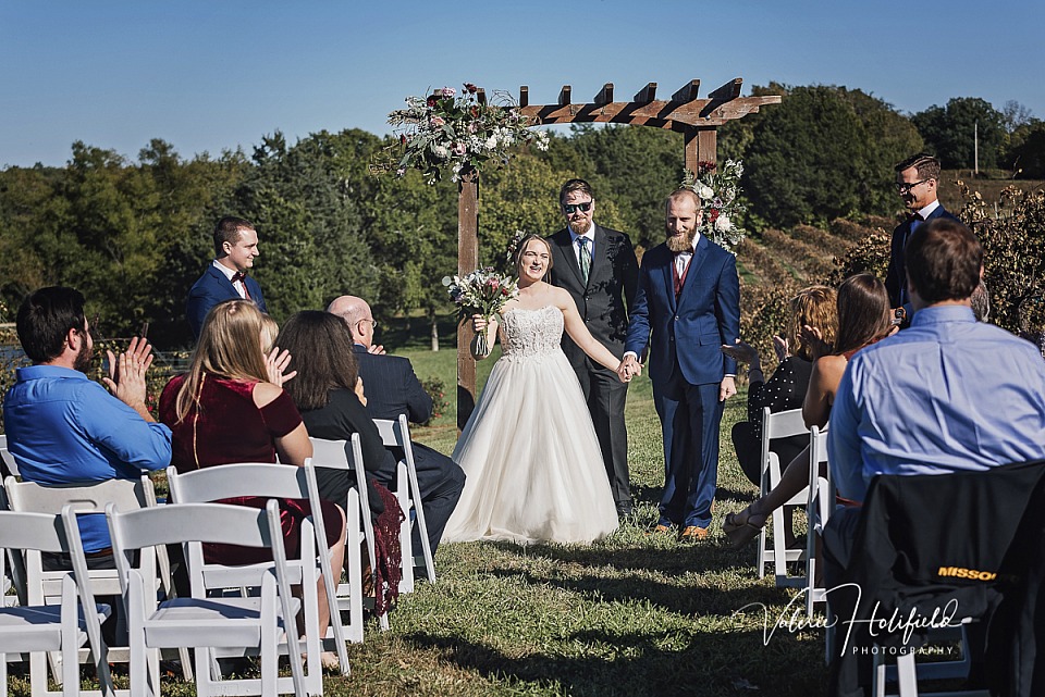 Rachel + Joseph, October 21, 2018 | Wedding at Chaumette Winery, Ste. Genevieve Co, MO 