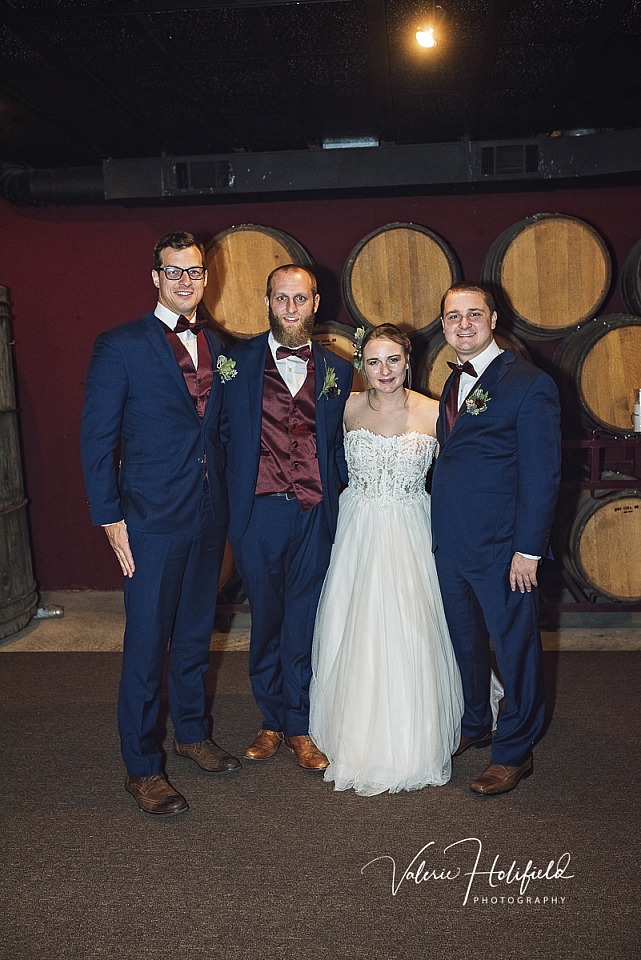 Rachel + Joseph, October 21, 2018 | Wedding at Chaumette Winery, Ste. Genevieve Co, MO 