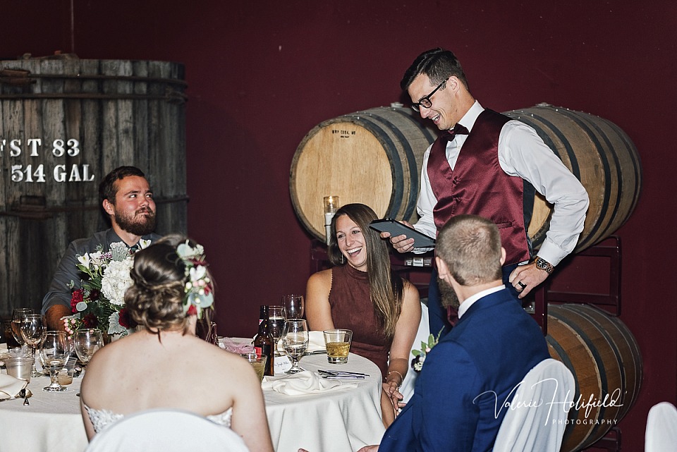Rachel + Joseph, October 21, 2018 | Wedding at Chaumette Winery, Ste. Genevieve Co, MO 
