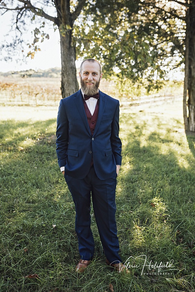 Rachel + Joseph, October 21, 2018 | Wedding at Chaumette Winery, Ste. Genevieve Co, MO 