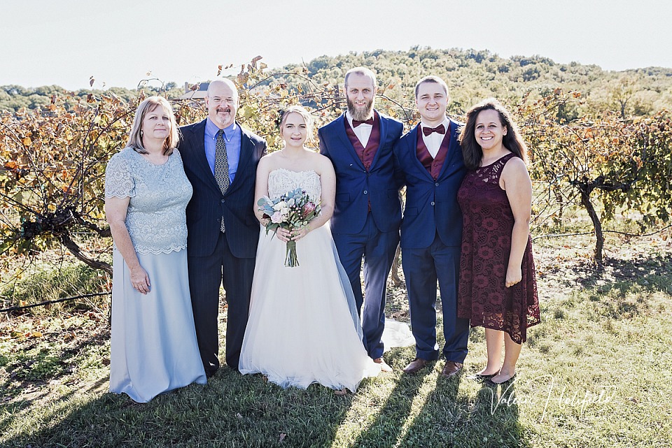 Rachel + Joseph, October 21, 2018 | Wedding at Chaumette Winery, Ste. Genevieve Co, MO 
